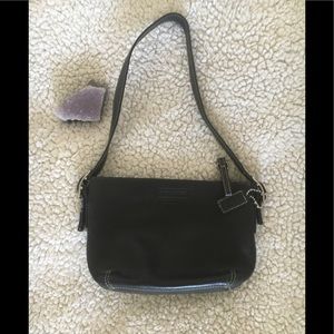 Black Leather Coach Purse